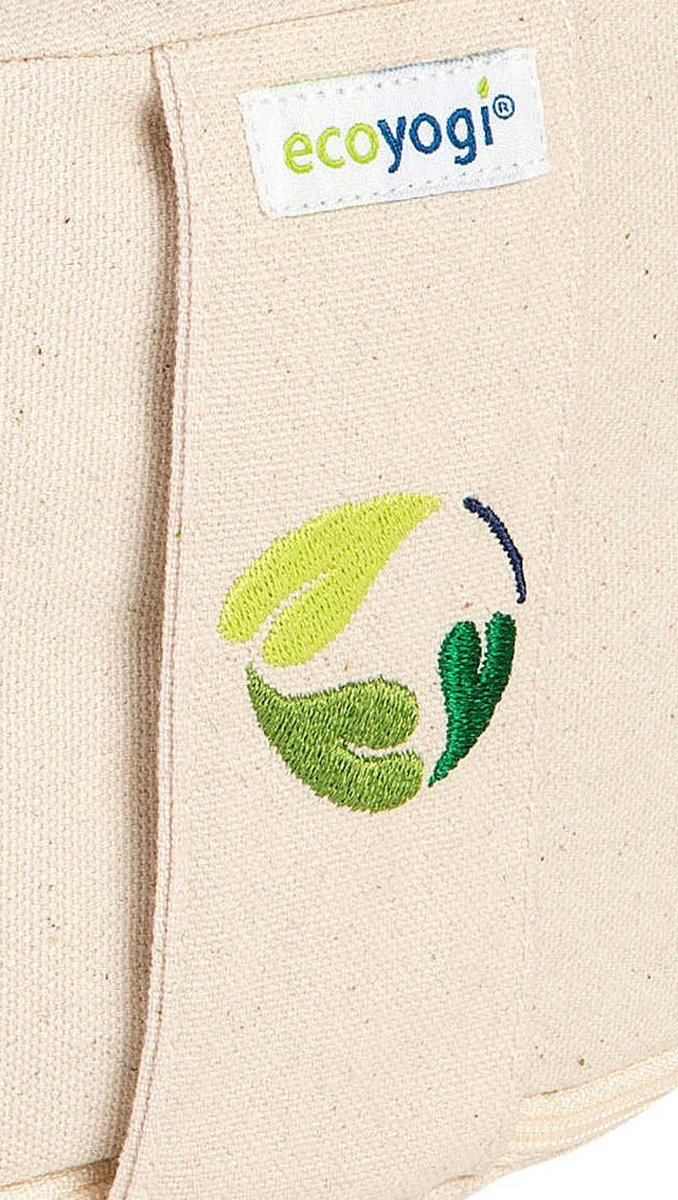 Meditatiekussen eco Natur rond standaard 13-15cm - Ecoyogi - Yoga kussen - GOTS gecertificeerd van Ecoyogi — afbeelding 2
