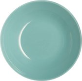 Vaisselle Luminarc Arty Soft - Assiettes Profondes - Bleu - 20cm - Verre - (Lot de 6)
