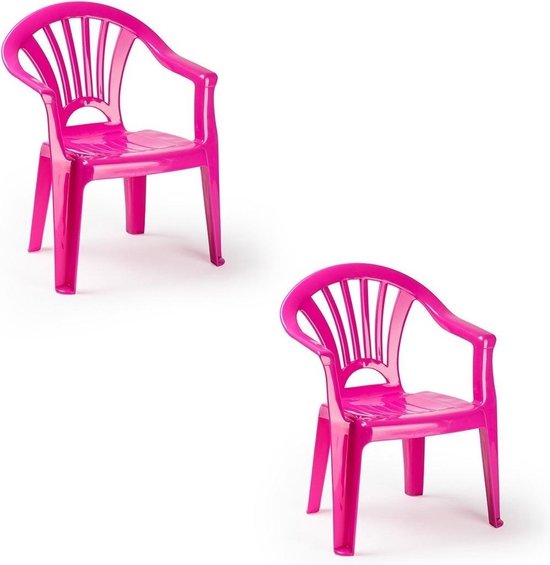 2x chaises roses pour enfants 50 cm - Mobilier de jardin - Chaises  intérieures /... | bol.