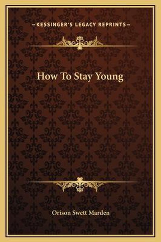 How to Stay Young - cover