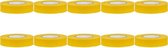 Isolatietape 10 Pack - Yurga - Geel - 20mmx20m - BES LED