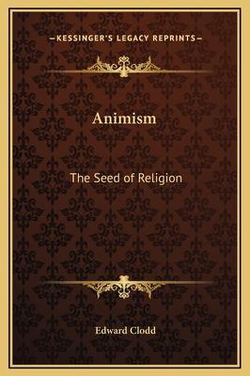 Animism van Edward Clodd