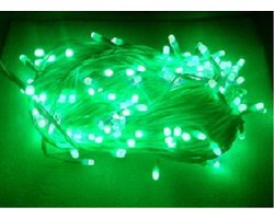 Éclairage d'arbre de Noël LED - 10 mètres - Vert