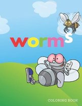 WORMS coloring book