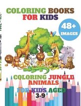 Coloring Books For Kids Coloring Jungle animals