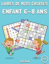 Livres de mots croises Enfant 6-8 ans