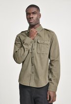 Urban Classics Overhemd -6XL- Vintage Groen