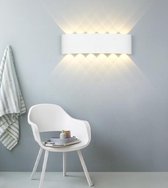 Design LED Wandlampen – Binnen en Buitenlamp – Wit – 8 Watt –  Wit Licht