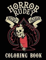 Horror Rudey Artist Design Coloring Book