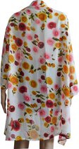 Kimono,bloemen, Roos Patroon
