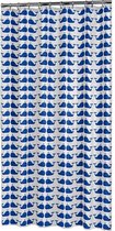 Sealskin Whale - Rideau de douche 180x200 cm - PEVA - Bleu