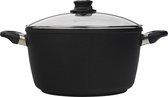 Swiss Diamond XD Soeppan Inductie - incl. Deksel - Ø 28 cm - 8 Liter - Zwart