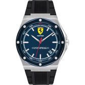 Ferrari Aspire 0830605 Horloge - Siliconen - Zwart - Ø 42 mm