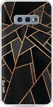Casetastic Samsung Galaxy S10e Hoesje - Softcover Hoesje met Design - Black Night Print