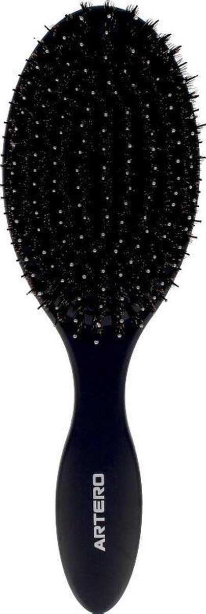 Ontwar Haarborstel Oval Graphite Artero Zwart