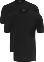 Schiesser Chemises American O-neck 2-pack Hommes - Noir - XXL