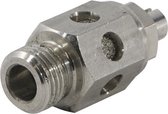 G1/8 RVS Smoorventiel met Geluiddemper - MSLC-01-S-G