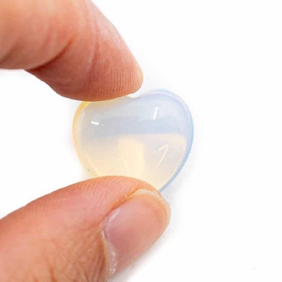Opalite de coeur de pierres précieuses (20 mm)