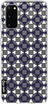 Casetastic Samsung Galaxy S20 4G/5G Hoesje - Softcover Hoesje met Design - Castelo Tile Print