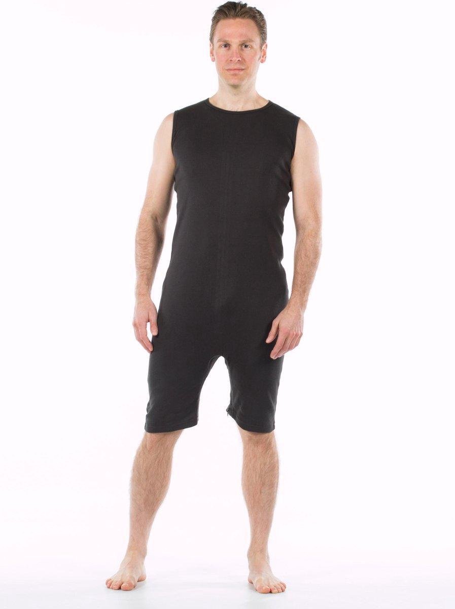 Goedkoopste Incontinentie body | Rugritssluiting | Rits in het kruis | Antraceit | L