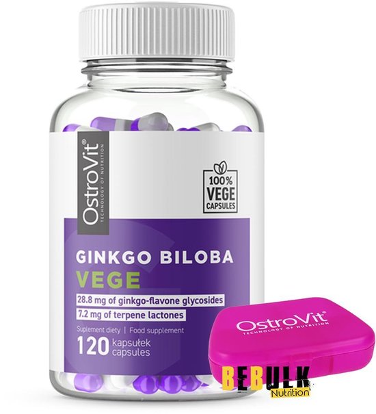 Ginkgo Biloba Vegan 120 Capsules OstroVit