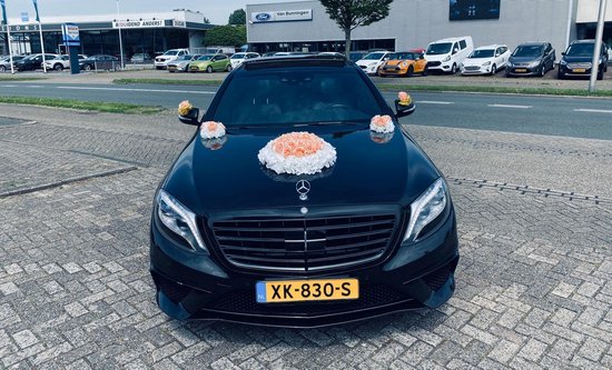Autodeco.nl - Décoration de voiture de mariage SELENA - Décoration de  voiture de