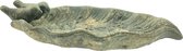 Vogelbad voederschaal Vogels op blad 25 x 15 x 4cm