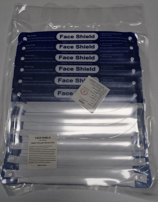 Spatmasker - Herbruikbaar - Comfortabel - Geschikt voor brildragers - 1 stuks