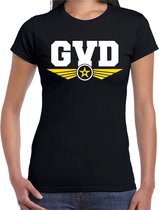 GVD fout tekst t-shirt zwart voor dames XS
