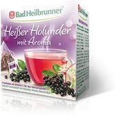 Bad Heilbrunner - Kruidenthee - Hete Vlierbes met Aronia Thee - 15 piramidezakjes