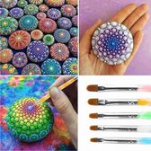 Nail Art - Dotting - Mandala - Tools - Puntjes gereedschap - Penselen - Volwassenen - Complete set  - 13 stuks