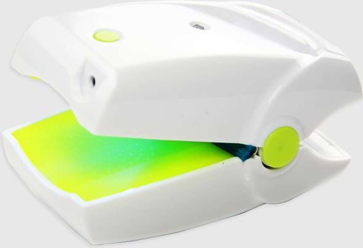 Anti Schimmelnagel Kalknagel laserapparaat om zelf te behandelen, veilig, effectief, snel en pijnloos, koude laser behandeling voor thuisgebruik, voor tenen en vingers. Oplaadbaar.