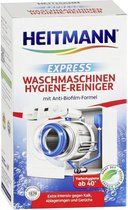 HEITMANN Express wasmachinereiniger – Ontkalker voor wasmachine – Verwijdert kalk, vetresten en geuren - 250g