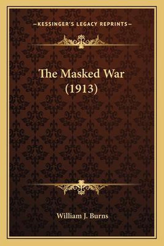 The Masked War (1913) - cover