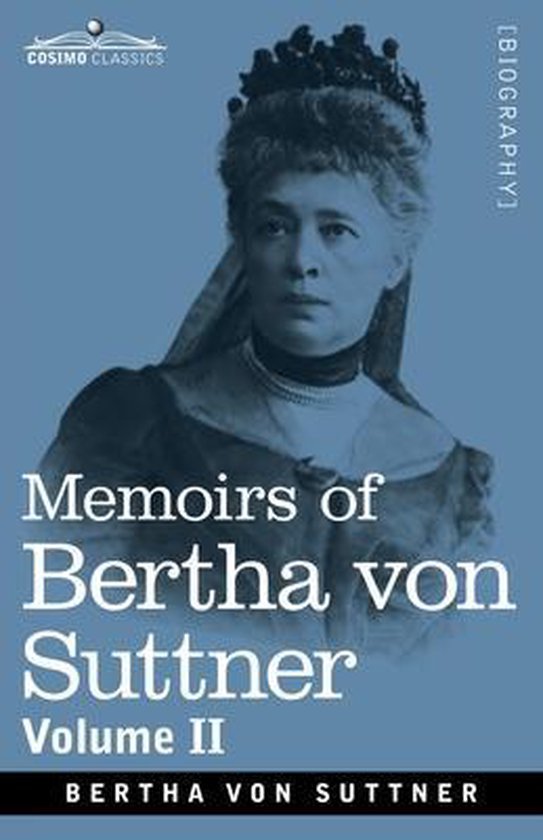 Memoirs of Bertha von Suttner - cover