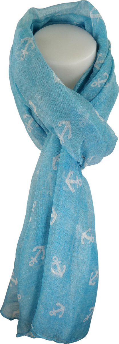 Sjaal Qischa® blauw
