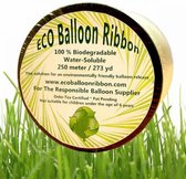 ECO BALLOON RIBBON - BALLON LINT -((OPLOSBAAR LINT) biologisch afbreekbaar lint 250mtr- AANBIEDING !