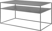 FERA salontafel gepoedercoat staal, kleur Steel Grey (66010)