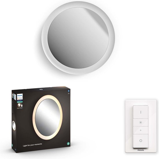 Philips Hue Adore badkamerspiegellamp - warm tot koelwit licht - wit