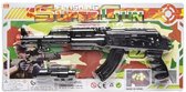 Lg-imports Speelgoedgeweer Super Gun Junior 32 Cm Zwart
