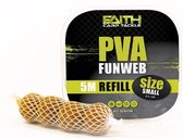 Faith PVA Funnel Web Boilie Refill - Small - 5m - Wit