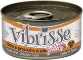 Vibrisse Cat Jelly Tonijn / Kip Drumstick 70 GR (24 stuks)
