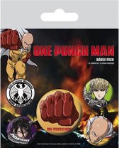 ONE PUNCH MAN - DESTRUCTIVE - Badge Buttons- Anime