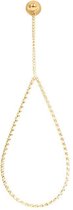 iXXXi Oorbellen Oval Chain Twist Goud