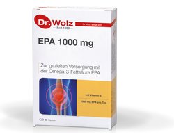 Dr. Wolz EPA 1000 |Hoogconcentraat voor jicht en Reuma | Veel meer dan visolie