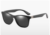 Zonnebril heren - Zonnebril heren gepolariseerd - Black/Grey - Zwart lenzen