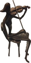 Bronzen Standbeeld Violiste