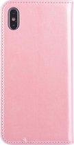 Roze hoesje voor iPhone Xs Max Book Case - Pasjeshouder - Magneetsluiting