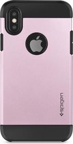 Backcover hoesje voor Apple iPhone X- Apple iPhone Xs - Roze- 8719273278055