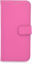 Huawei Roze hoesje P Smart - Book Case - Pasjeshouder - Magneetsluiting